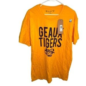 LSU Geaux Tigers T-Shirt Gold Purple